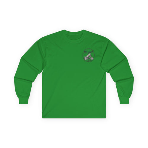 Embroidered Vintage-Inspired Long Sleeve Tee