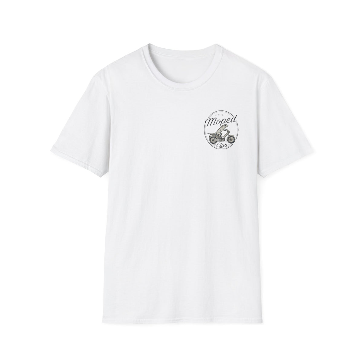 Moped Motorcycle Graphic T-Shirt