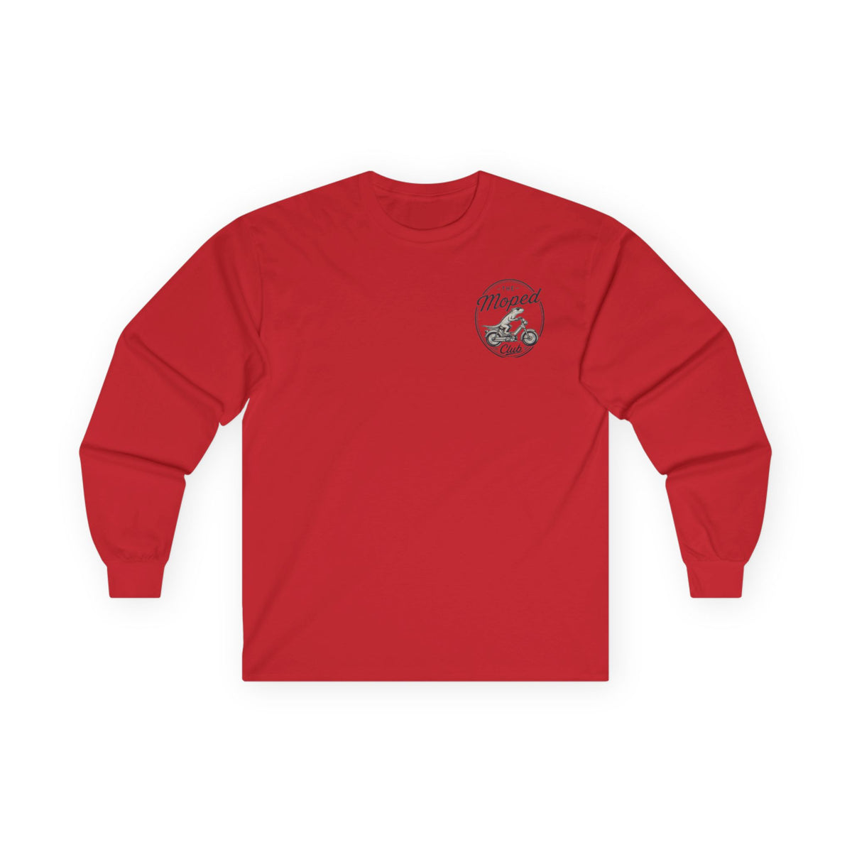 Embroidered Vintage-Inspired Long Sleeve Tee