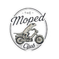The Moped Club Lizard Riding Moped Kiss-Cut Sticker