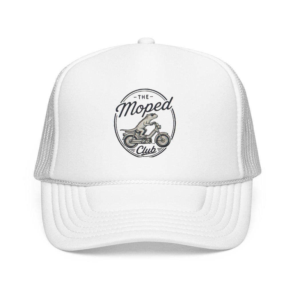 The Moped Club Vintage Motorcycle Trucker Hat