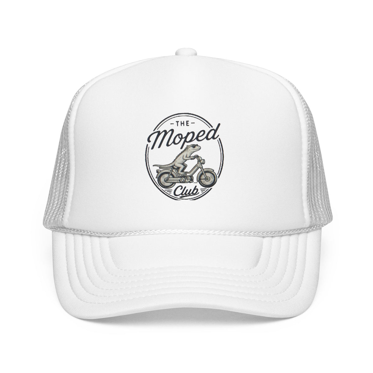 The Moped Club Vintage Motorcycle Trucker Hat
